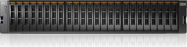 Lenovo Storwize V3700 SFF Storage Control Unit, 4x RJ-45 1000Base-T, 2HE
