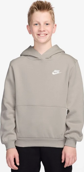 Nike Sportswear Club Fleece Hoodie cream ii/white (Junior)