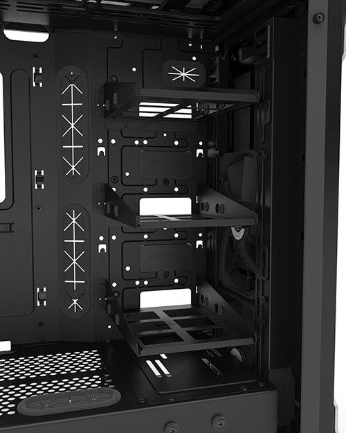 Phanteks Enthoo Evolv ATX Tempered Glass silber, Glasfenster