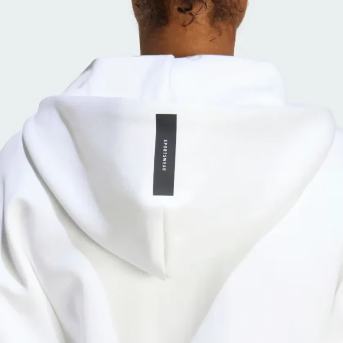 adidas Z.N.E. Zip Hoodie weiß (Damen)