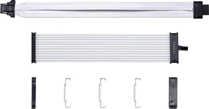 Lian Li Strimer Plus V2 12VHPWR, 16-Pin PCIe Verlängerungskabel, RGB beleuchtet, 12 LED-Bahnen, 32cm