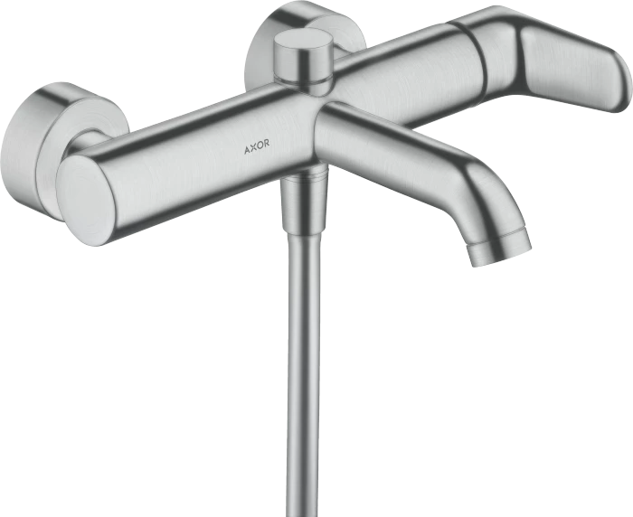 Hansgrohe Citterio M Einhebel-Wannenmischer Aufputz brushed chrome