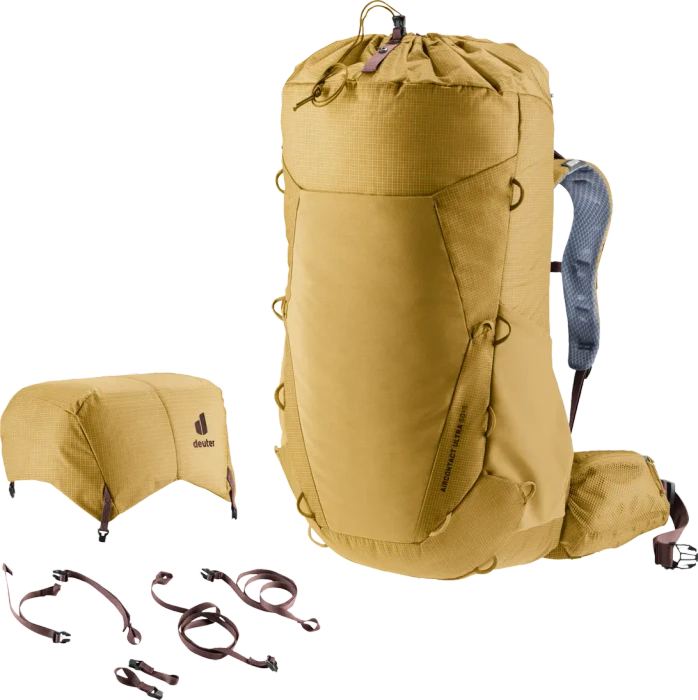 Deuter Aircontact Ultra 50+5 savanna/raisin