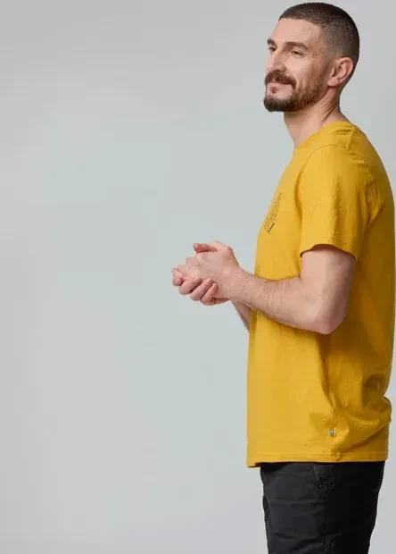 Fjällräven Hemp Blend Out Here T-Shirt kurzarm ochre (Herren)