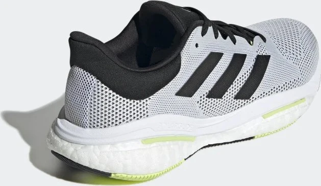 adidas Solar Glide 5 cloud white/core black/pulse lime (Herren)
