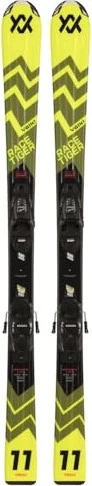 Völkl Racetiger JR + V-motion 7.0 gelb (inkl. Bindung) (Junior) (Modell 2024/2025)