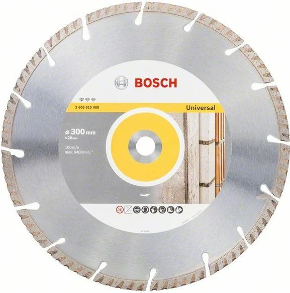 Bosch Professional Standard for Universal Diamanttrennscheibe, 300x3.3x20mm, 1 Stück