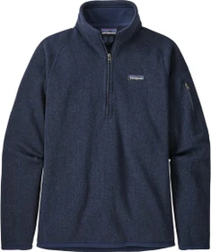 Patagonia Better Sweater 1/4-Zip Fleece Pullover new navy (Damen)