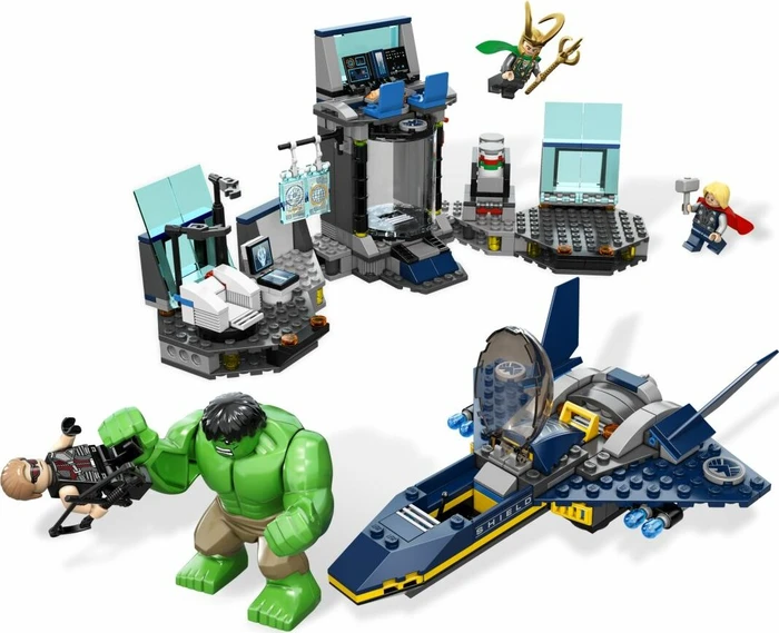 LEGO Marvel Super Heroes Spielset - Hulks Helicarrier Flucht
