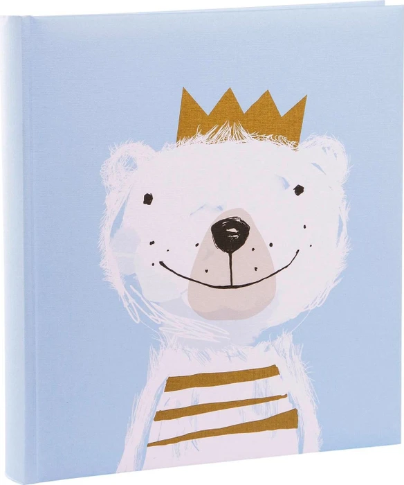 Goldbuch Buch Fotoalbum Fortuna 30x31 blau