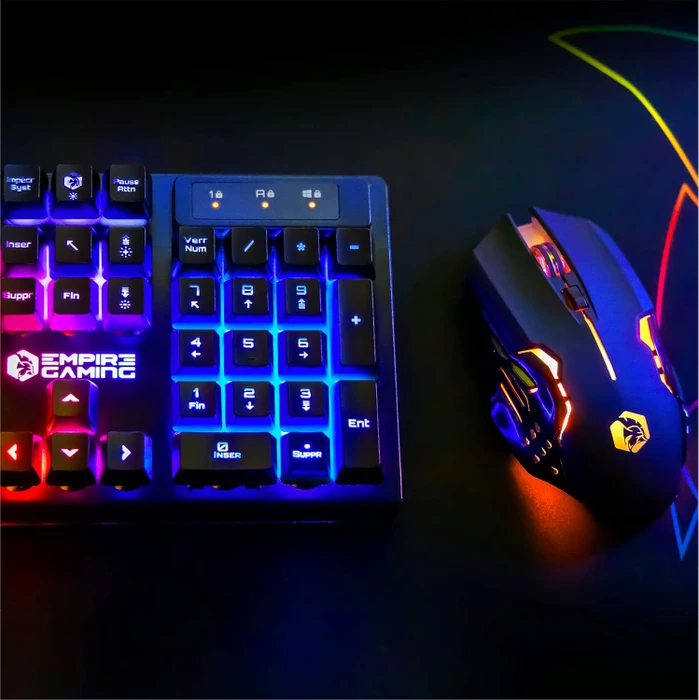Empire Gaming RF-903 Wireless Mouse schwarz, USB