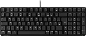Cherry K37ID Compact Wired Industrial PC Keyboard, schwarz, USB, DE