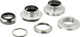 XLC HS-S03 EC30 1" straight Gewindesteuersatz silber