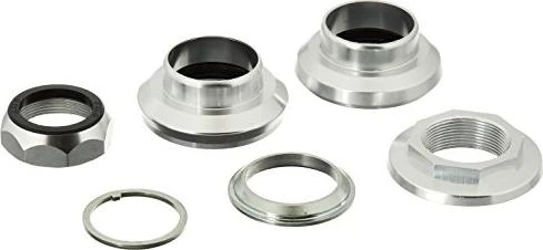XLC HS-S03 EC30.2 1" straight Gewindesteuersatz silber