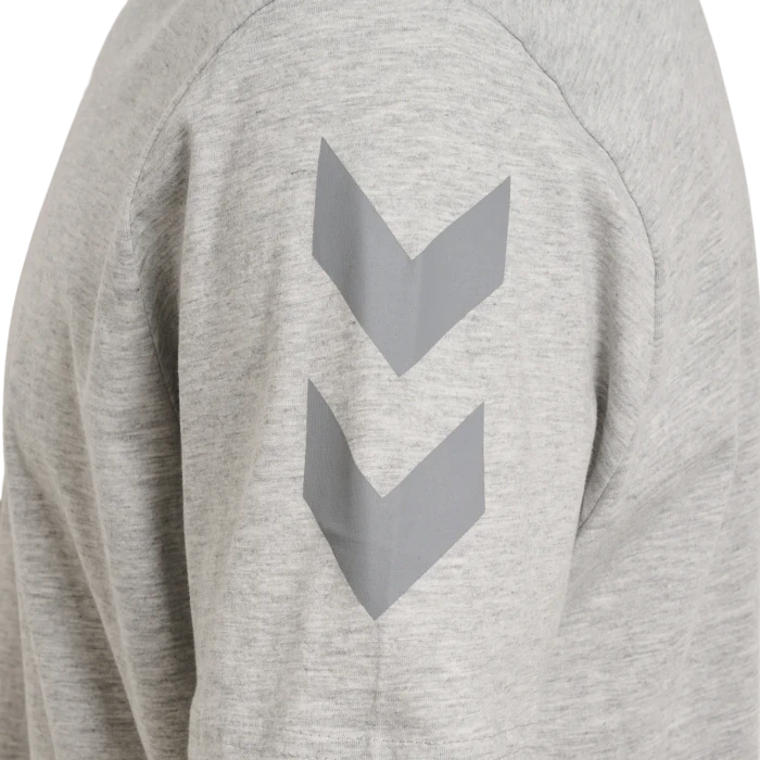 hummel Legacy Chevron T-Shirt kurzarm grey melange