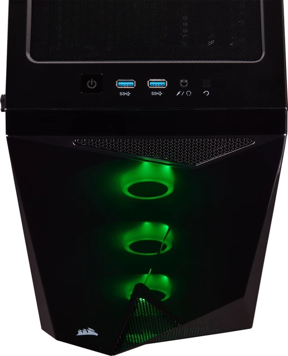 Corsair Carbide Series SPEC-DELTA RGB, schwarz, Glasfenster