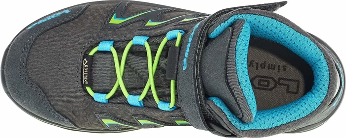 Lowa Maddox GTX Mid graphit/limone (Junior)