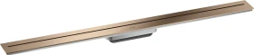 Hansgrohe Axor Drain Duschrinne, Fertigset 1000 zur Wandmontage, polished red gold
