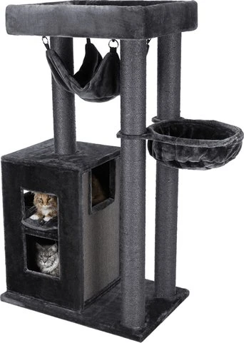 Trixie Kratzbaum XXL Amadeus, schwarz
