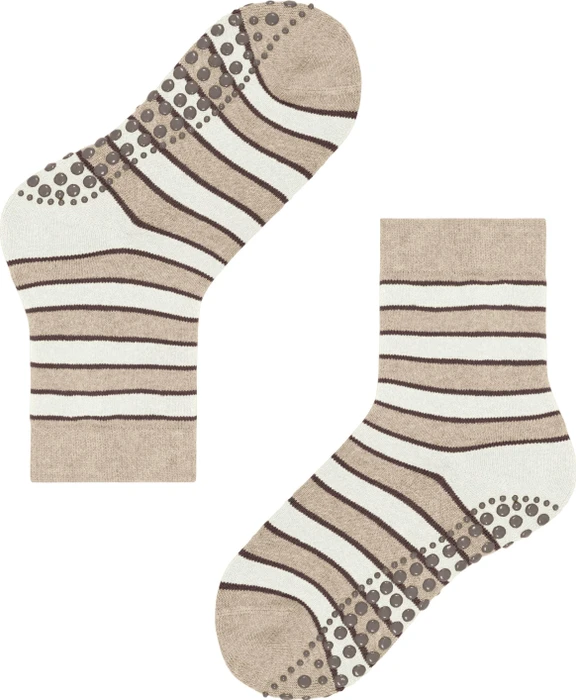 Falke Simple Stripes Socken sand mel. (Junior)