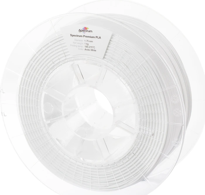 Spectrum PLA, arctic white, Spule, 2.85mm, 1.00kg