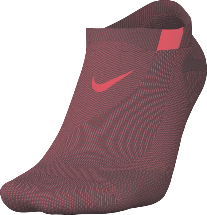 Nike Lightweight No-Show Laufsocken tattoo/hot lava