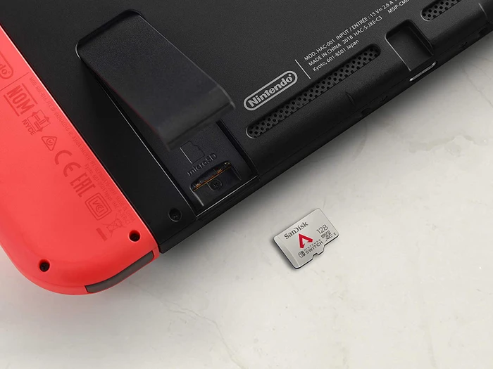 SanDisk Nintendo Switch R100/W90 128GB, UHS-I U3, Class 10