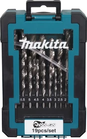 Makita HSS-GS Metallbohrer-Sortiment, 19-tlg.