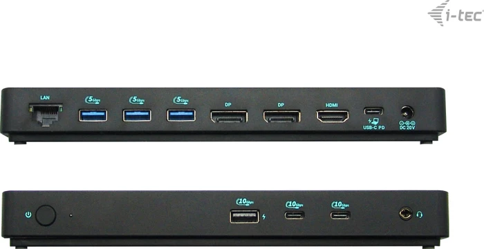 i-tec USB-C Triple Display Docking Station Gen 2 Pro + Power Delivery 100W, USB-C 3.1 [Buchse]