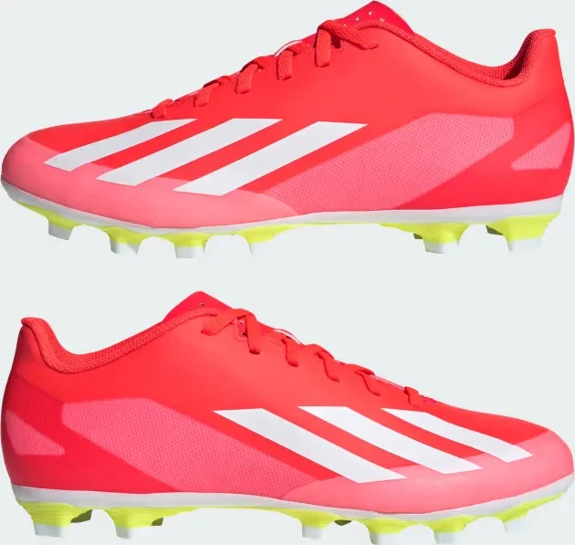adidas X Crazyfast Club FXG solar red/cloud white/team solar yellow 2