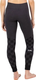 Mons Royale Ascender Merino Hose lang forged iron/black (Damen)