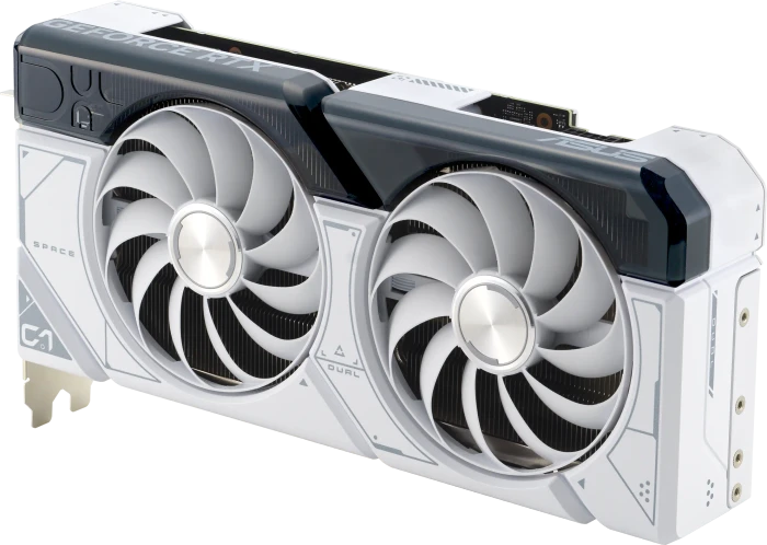 ASUS Dual GeForce RTX 4070 SUPER White OC, DUAL-RTX4070S-O12G-WHITE, 12GB GDDR6X, HDMI, 3x DP