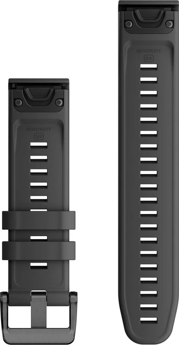 Garmin Ersatzarmband QuickFit 22 Silikon graphite