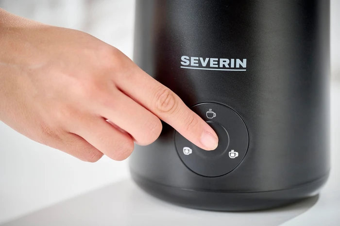Severin SM 3579 elektrischer Milchaufschäumer mit Induktionsbehälter