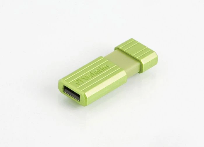 Verbatim Store 'n' Go PinStripe 16GB grün, USB-A, USB 2.0