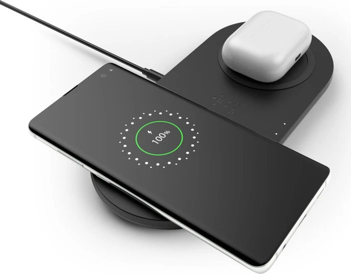 Belkin BoostCharge Dual Wireless Charging Pads schwarz