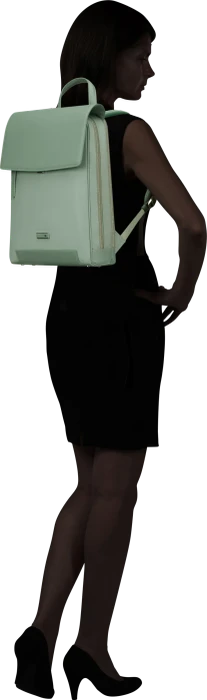 Samsonite Zalia 3.0, Rucksack, 14.1", mit Überschlag, Mineral Green