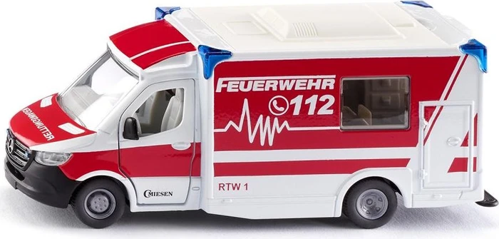 SIKU Super Mercedes-Benz Sprinter Miesen Typ C Rettungswagen