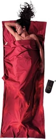 Cocoon TravelSheet Baumwolle Hüttenschlafsack monk's red