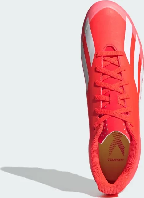 adidas X Crazyfast Club FXG solar red/cloud white/team solar yellow 2