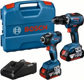 Bosch Professional Akku-Maschinenset inkl. L-Boxx + 2 Akkus 4.0Ah