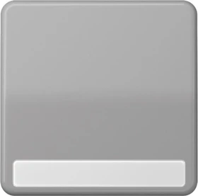 Jung Serie CD Wippe Duroplast mit Schriftfeld, grau