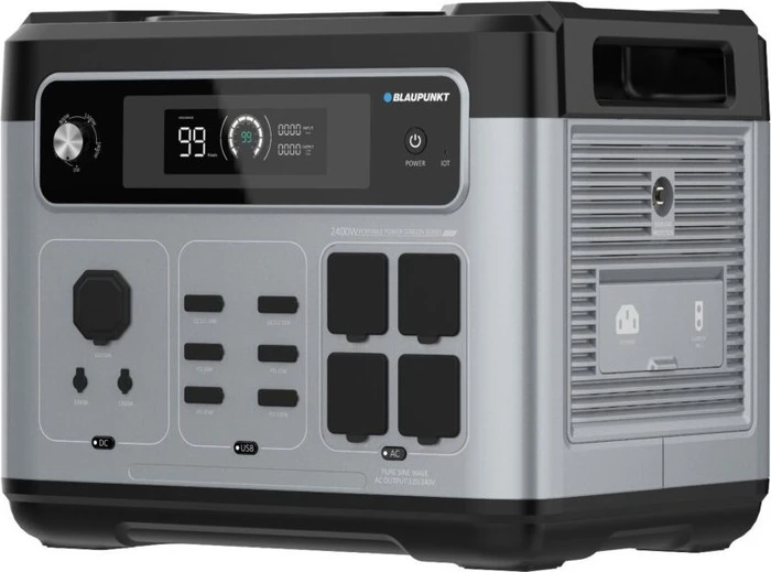 Blaupunkt JuiceBox 2000 Solargenerator grau, 2048Wh
