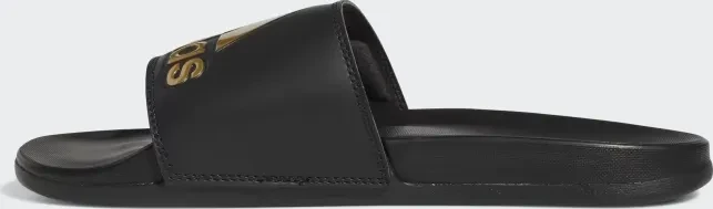 adidas Comfort Adilette core black/gold metallic