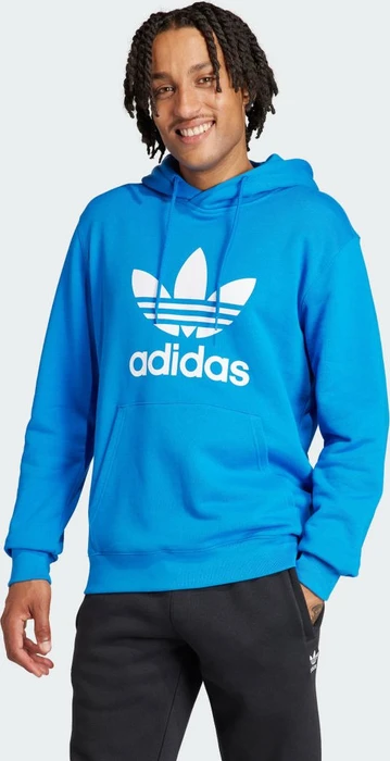 adidas Adicolor Classics Trefoil Hoodie blue bird (Herren)