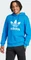 adidas Adicolor Classics Trefoil Hoodie blue bird (Herren) Vorschaubild