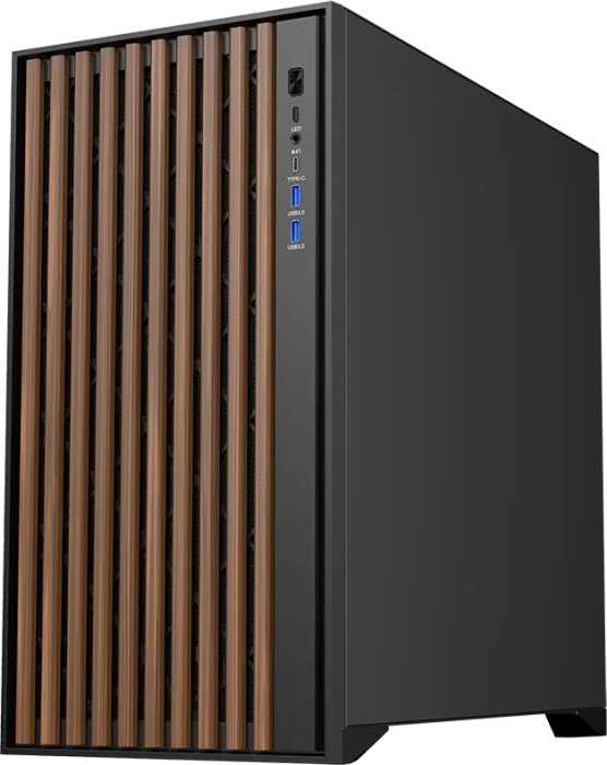 iTek Woody Black, Glasfenster