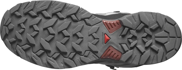 Salomon X Ultra 360 Mid GTX pewter/black/burnt henna (Herren)