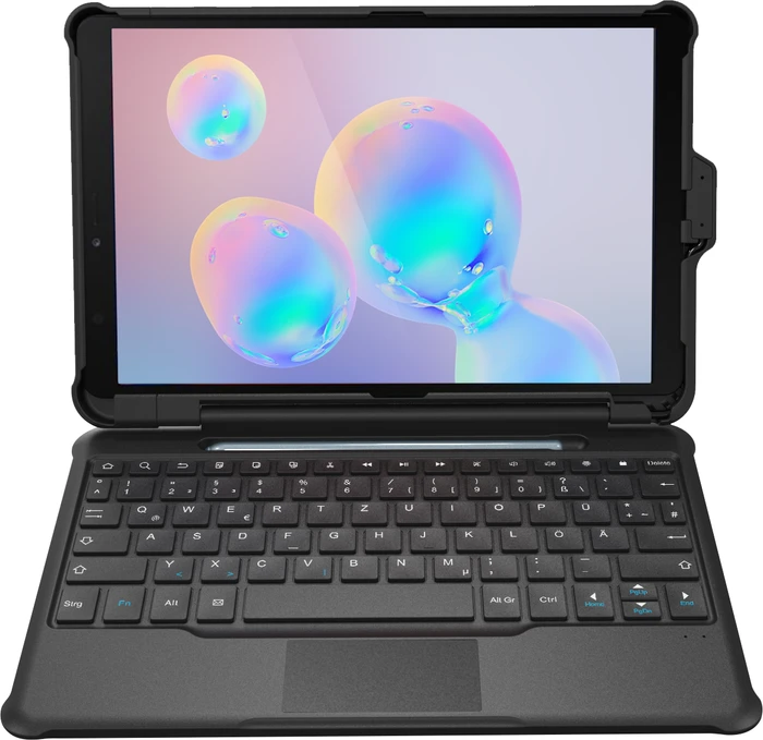 Samsung GP-FBP615S ITFIT Book Cover Keyboard für Galaxy Tab S6 Lite schwarz, schwarz, DE