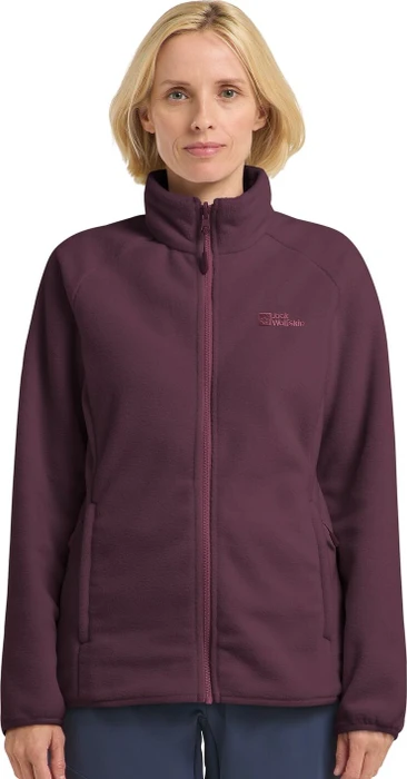 Jack Wolfskin Moonrise Full-Zip Fleece Funktionsjacke amaranth (Damen)
